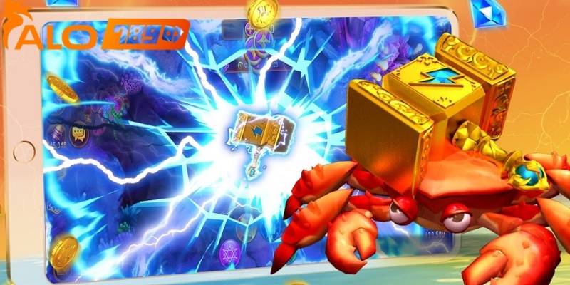 Phòng săn boss của bắn cá alo789 có nhiều sinh vật khổng lồ